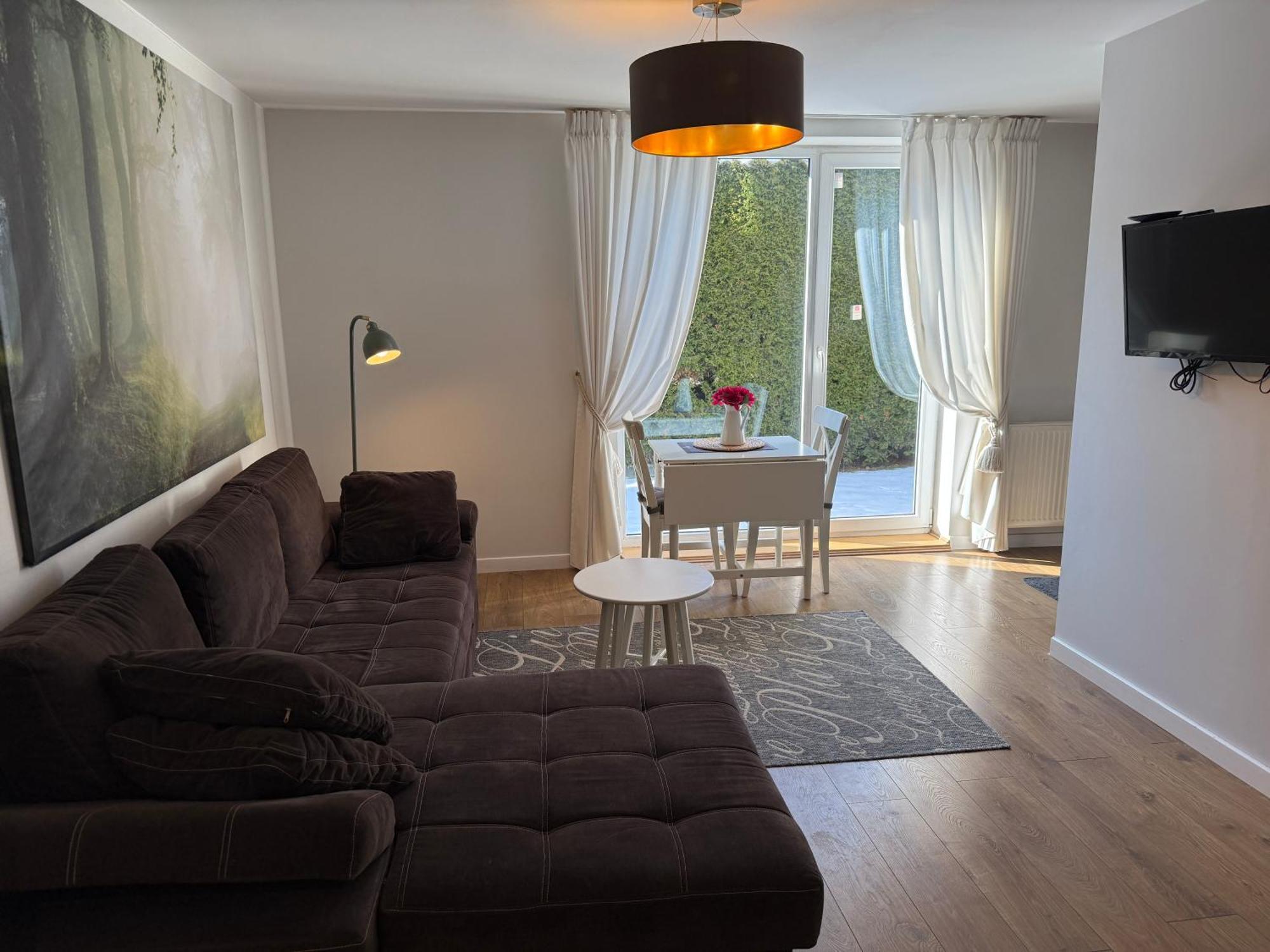 Cozy Garden Free Parking Apartment VNO Exterior foto